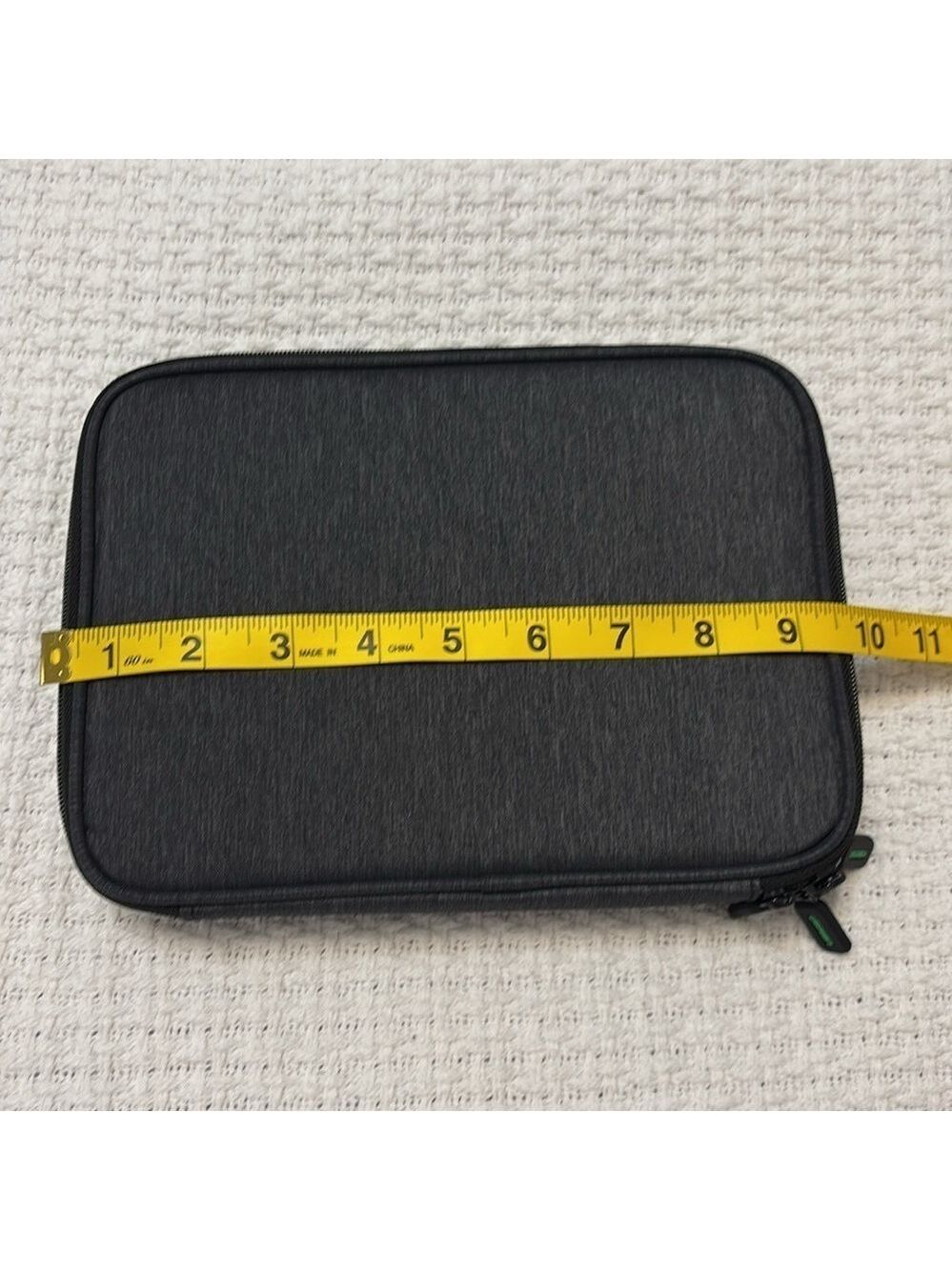 Electronic organizer bag pouch 2 zippered sections multi interior pockets NEW - Picture 15 of 16